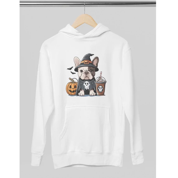 francia-bulldog-halloweeni-kapucnis-pulover