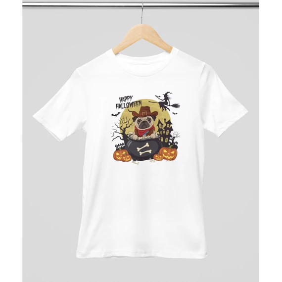 mopsz-kutya-mintas-halloweeni-polo-feher-