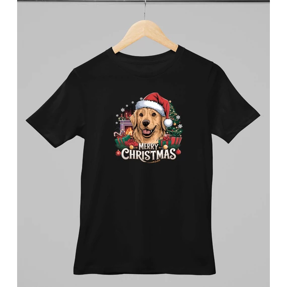 labrador-karacsonyi-polo-fekete - 