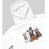 Kép 2/4 - francia-bulldog-halloweeni-kapucnis-pulover-feher-1