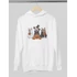 Kép 1/4 - francia-bulldog-mintas-halloweeni-kapucnis-pulover