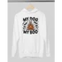 Kép 1/4 - my-dog-is-my-boo-halloweeni-kapucnis-pulover-fekete