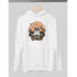 Kép 1/4 - french-boo-dog-halloweeni-kapucnis-pulover-feher
