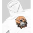 Kép 2/4 - french-boo-dog-halloweeni-kapucnis-pulover-feher-1