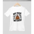 Kép 1/4 - my-dog-is-my-boo-halloweeni-mintas-polo-feher