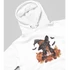 Kép 2/4 - halloweeni-tacsko-mintas-kapucnis-pulover-feher-1