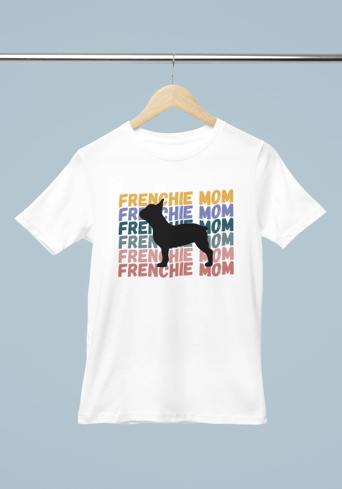 Francia bulldog kutya mintás póló