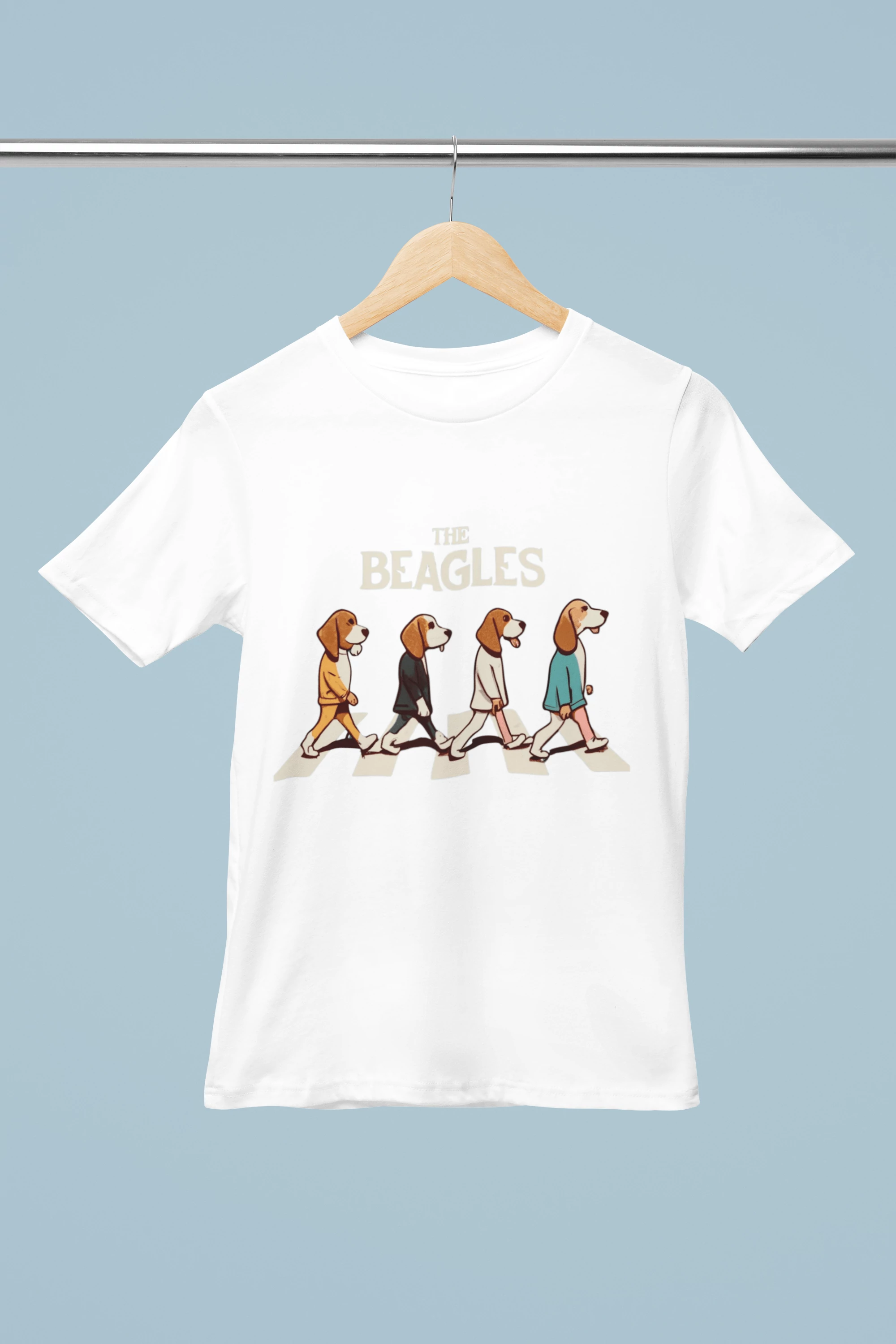 The beagles retro kutya mintás póló
