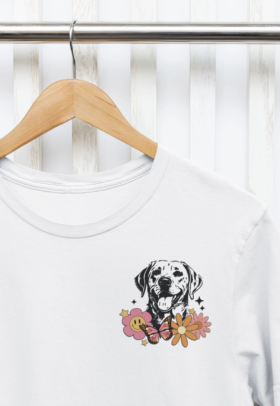 Labrador kutya mintás póló