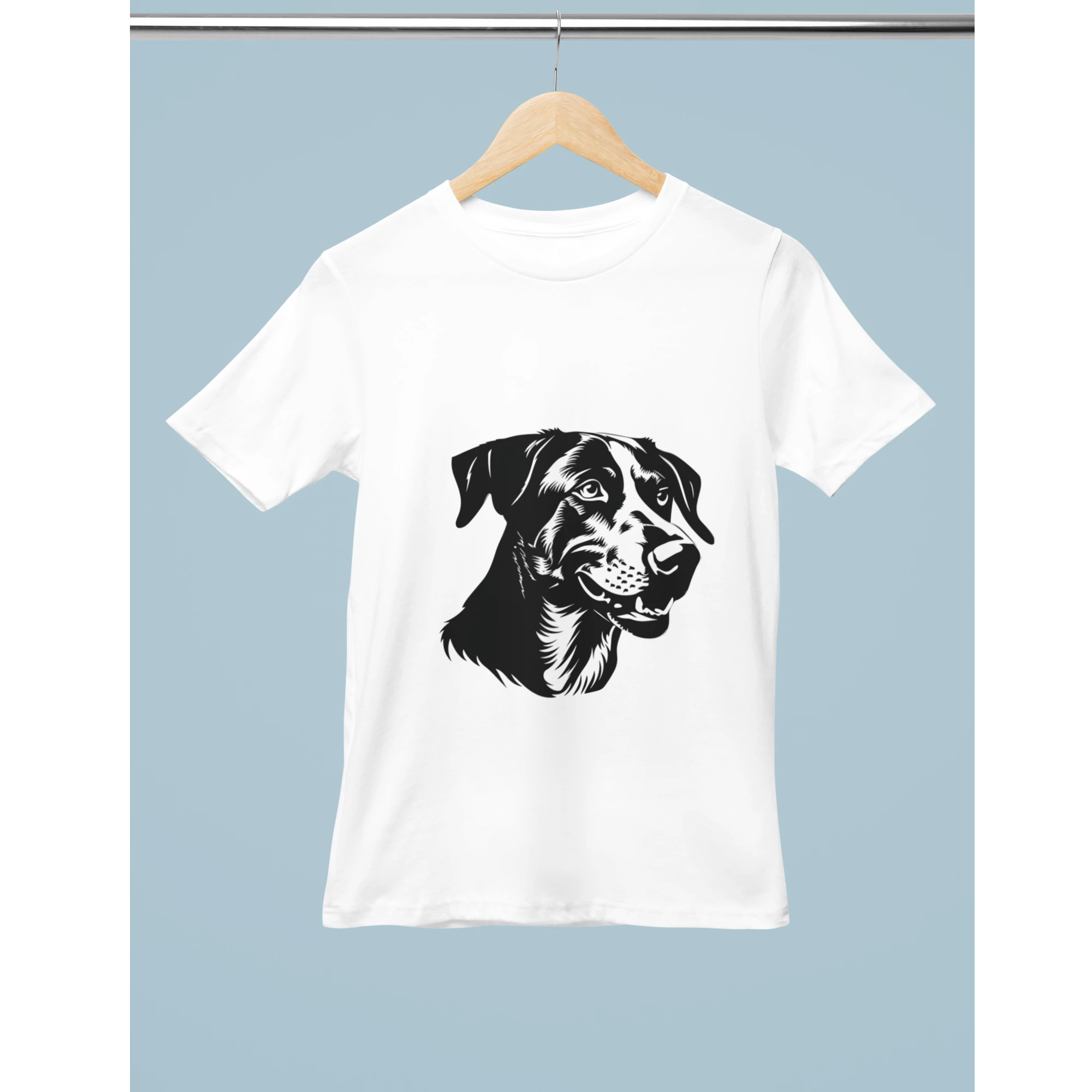 Tervezhető kutya mintás póló - Doberman 