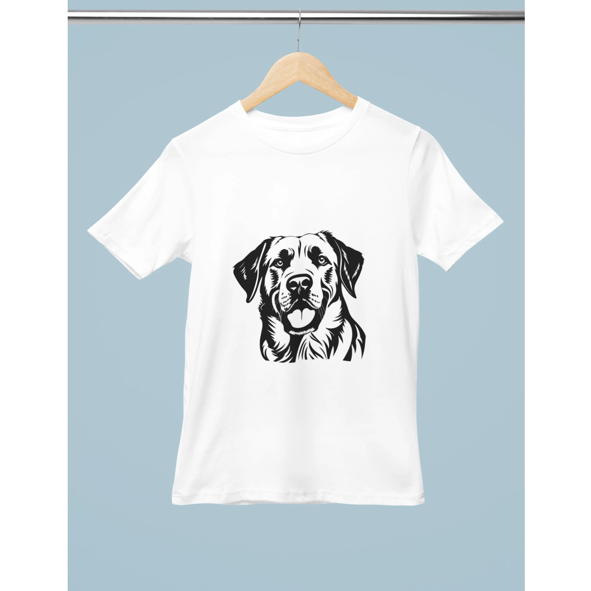 Tervezhető kutya mintás póló - Golden Retriever